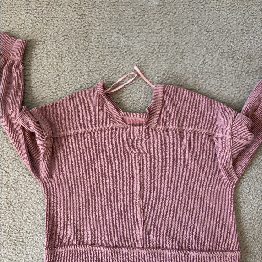 Pink Knit Sweater
